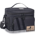 HOMESPON Lunch Bag Insulated Cooler Thermal Lunch Box Tote with MOLLE / PALS Webbing @ $6.49