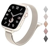 MARGE PLUS Slim Milanese Loop Compatible with Apple Watch Band for women 40mm 41mm 38mm 42mm 44mm 45mm 49mm, Stainless Steel Magnetic Mesh Strap work on iWatch Series10 9 8 7 6 5 4 3 2 1 SE @ $7.79