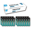 POWER FLASH 24 Count AAA Batteries @ $4.87