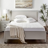 Zen Bamboo Mattress Pad Cover – Cooling Bed Topper & Waterproof Protector w/ Deep Pockets @ $19.92