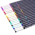 iBayam Journal Planner Pens Colored Pens Fine Point Markers Fine Tip Drawing Pens Fineliner Pen for Journaling Writing Note Taking Calendar Coloring Art Office Back to School Supplies, 18-Pack @ $7.59