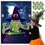 Halloween Party Games for Kids Pin the Nose on The Witch Game Hocus Pocus Games for kids ​Halloween Hocus Pocus Party Activities Decorations Pin The Tail Game for Halloween Themed Party Favors @ $3.49