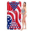 Sloosh Inflatable Pool Lounge Floating Pong Floats 6×3 Ft for Adults Summer Party Pool Floats @ $15.99