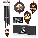 Homcolorful Pet Memorial Gifts,Wind Chimes Outdoor Clearance,Dog Passing Away Gifts,Pet Memorial Wind Chimes,Dog Wind Chimes Memorial (32 Inch),Wind Chimes for Outside @ $13.99