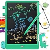 FLUESTON LCD Writing Tablet, Doodle Board Toys Gifts for 3-8 Year Old Girls Boys, 10 Inch Colorful Electronic Board Drawing Pad for Kids, Gifts for Toddler Educational Learning Travel Birthday, Green @ $4.07