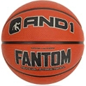 AND1 Official Regulation Fantom Rubber Basketball (29.5 Inch, Orange) @ $4.88
