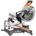 Ridgid 15 Amp Corded 12 in. Dual Bevel Sliding Miter Saw with 70 Deg. Miter Capacity and LED Cut Line Indicator @ $299.00