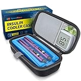 Insulin Cooler Travel Case for Diabetic Organize Medication Insulated Cooling Bag, Black @ $18.89 ($18.89 / Count)
