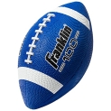 Franklin Sports Football – Grip-Rite 100 – Kids Junior Size – Youth Football – Durable Outdoor Rubber Football – Blue / White @ $4.99