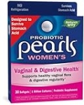 Nature’s Way Probiotic Pearls for Women, Vaginal and Digestive Health Support*, Protects Against Occasional Constipation and Bloating*, 30 Softgels @ $7.38