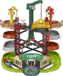 Thomas & Friends Multi-Level Track Set Trains & Cranes Super Tower With Thomas & Percy Engines Plus Harold For Preschool Kids Ages 3+ Years @ $65.99