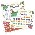 Potty Training Sticker Chart, Step to Follow, Cute Dinosaur Toilet Training Routine Chart with 216 Round Stickers for Toddlers Boys Girls Forming Good Habits – biaobiaoka-04​ @ $4.94