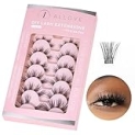 ALLOVE Lash Clusters Individual Lashes D Curl 7 Pairs Mixed Lightweight False Eyelashes Cluster Lashes Individual Lash Extensions for Self-application DIY at Home-Pre 2 @ $5.99 ($5.99 / Count)