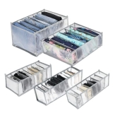 5 Pcs Wardrobe Clothes Organizer Portable clothes Storage Baskets @ $16.49