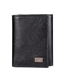 Dockers Men’s RFID Extra Capacity Slim Profile Trifold Wallet, True Black, One Size @ $