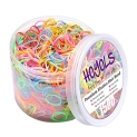 HOYOLS Elastic Hair Ties Hair Rubber Bands Ponytail Holders for Women Girls Thin Small Hair Elastics 1500 Piece Pack @ $5.34