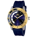 Invicta Men’s 12847 Specialty Blue Dial Blue Polyurethane Watch @ $24.90