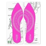 Canmore Fitting Insoles for High Heel,High Heel Inside Anti Slip Insulation Insoles Film,Silicone Bionic Gel Insert,Anti Odor Multifunctional Insole Film,Optimal Auxiliary Insole(Pink-1 Pair-42) @ $6.00
