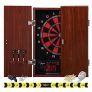 Viper by GLD Products Neptune Electronic Dartboard Cabinet Combo Pro Size Over 55 Games Large Auto-Scoring LCD Cricket Display Extended Dart Catch Area 16 Player Multiplayer with Soft Tip Darts and Power Adapter  @ $140.69