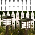 PARTPHONER Solar Pathway Lights Outdoor 16 Pack @ $24.89