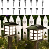 PARTPHONER Solar Pathway Lights Outdoor 16 Pack @ $24.89