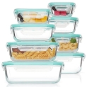 Vtopmart 8 Pack Glass Food Storage Containers  @ $22.09