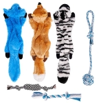 Toozey Squeaky Dog Toys No Stuffing @ $7.20