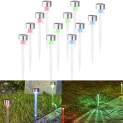 QEEPGG Solar Outdoor Lights @ $14.49