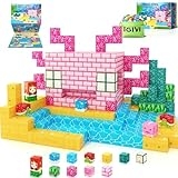 IGIVI Magnetic Blocks – Build Mine Magnet World Ocean Set, Magnets for Kids Ages 3-5 4-8, STEM Montessori Sensory Toys for Toddlers, Classroom Must Haves Building Toys for 3+ Year Old Girls & Boys @ $20.00