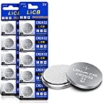LiCB CR2032 3V Lithium Battery(10-Pack) @ $5.99