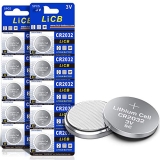 LiCB CR2032 3V Lithium Battery(10-Pack) @ $5.69