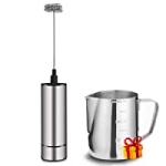 Basecent Milk Frother Handheld Battery Operated @ $7.99