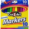 10-Count Cra-Z-Art Classic Broadline Washable Markers (Assorted Colors) @ $0.75