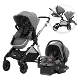 Evenflo Pivot Xpand Modular Travel System with SafeMax Infant Car Seat @ $299.99