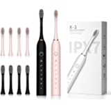 SUNPRO 2 Pack Sonic Electric Toothbrush w/8 Brush Heads @ $20.00