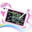 Unicorn Toys for Girls 3-8: 10 Inch LCD Writing Tablet for Kids 4 5 6 7 Year Old Girl Boy Toddler Drawing Pad Doodle Board Travel Activity Games for Kid Age 3-5 Educational Learning Toy @ $8.00