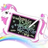 Unicorn Toys for Girls 3-8: 10 Inch LCD Writing Tablet for Kids 4 5 6 7 Year Old Girl Boy Toddler Drawing Pad Doodle Board Travel Activity Games for Kid Age 3-5 Educational Learning Toy @ $8.00
