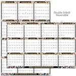 2024 Dry Erase Calendar for Wall – Large Wall Calendar Dry Erase 2024 from Jan. 2024 – Dec. 2024, 34.8