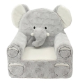 Animal Adventure Gray Elephant Soft Plush Children’s Chair @ $35.35