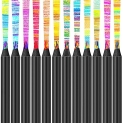 Hapikalor 12-Color Rainbow Pencils @ $6.00