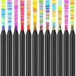 Hapikalor 12-Color Rainbow Pencils @ $6.00