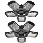 DONHUCHEP 2 Pack LED Garage Lights @ $15.09