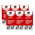 GREAT ART Photo Wallpaper Paste 6 pcs – for Wallpapering Ideal for Installing Wall Pictures Wallpaper Posters Photo Posters Wallcoverings – High Adhesive Strength 6 x 200 g) @ $15.71