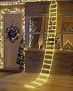 DREAMLAND Christmas Lights, Christmas Ladder Lights with Santa Claus, 10ft LED String Lights, Christmas Decorations Lights for Indoor Outdoor, Window, Garden, Home, Wall, Xmas Tree Decor (Warm White) @ $12.49