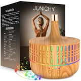 JUNICHY 550mL Essential Oil Diffusers @ $14.99