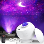 Star Projector, Galaxy Projector, Night Light Projector with Remote Control and Smart Timing Control, Suitable for Bedroom, Game Rooms, Party, Home Theatre, Night Light Ambiance