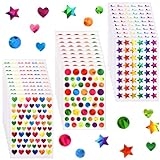 1710 Pcs Star Stickers, Small Stars Stickers for Kids Reward, Sparkly Holographic Stickers, Glitter Foil Stickers for Behavior Reward Chart and DIY Decoration @ $5.69