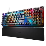 SteelSeries Apex Pro HyperMagnetic Gaming Keyboard — World’s Fastest Keyboard — Adjustable Actuation — OLED Screen — RGB – USB Passthrough​ @ $132.30