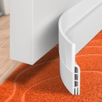 Holikme Door Draft Stopper Under Door Draft Blocker Insulator Door Sweep Weather Stripping Noise Stopper Strong Adhesive @ $6.95