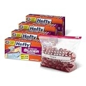 Hefty Slider Storage Calendar Bags, Quart Size, 40 Count (Pack of 4) @ $8.49 ($0.05 / Count)